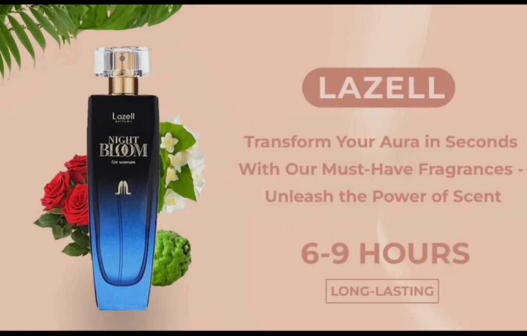Lazell Night Bloom For Women EDP 3.4 OZ/100mL