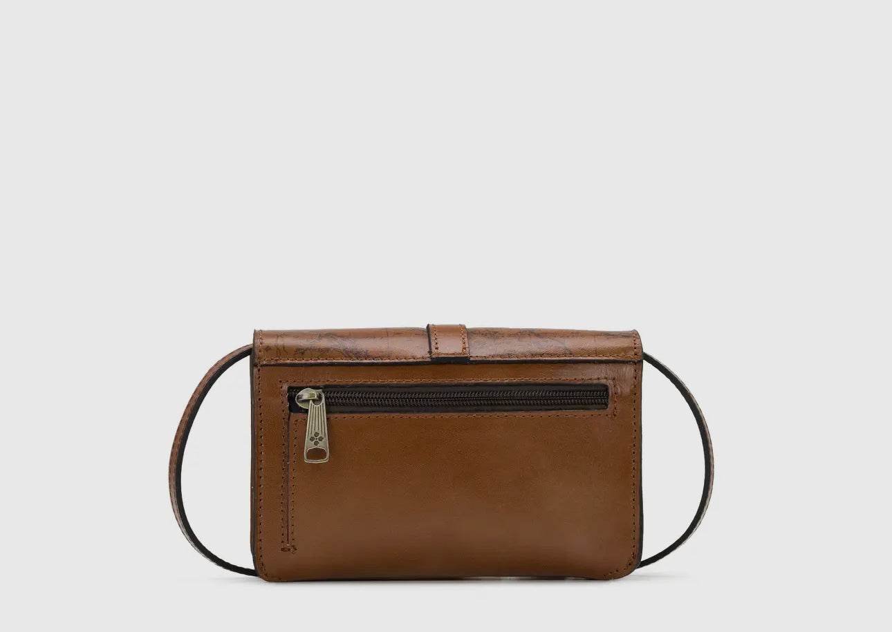 Patricia  Nash Torri Crossbody-Map-Print-signature