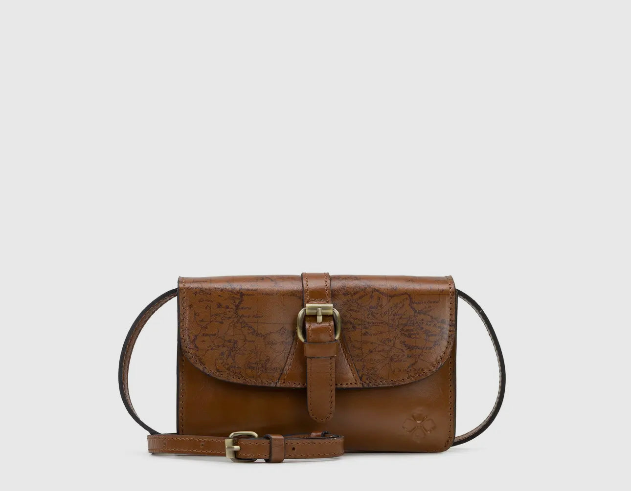 Patricia  Nash Torri Crossbody-Map-Print-signature