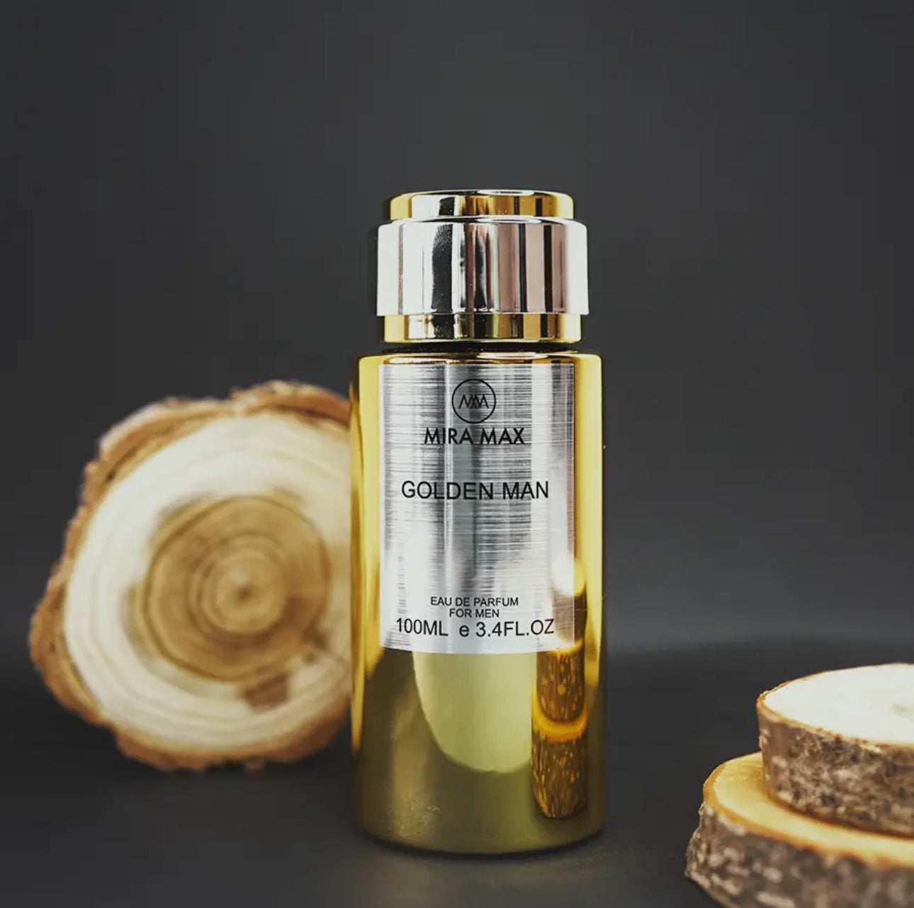 Mira Max Golden Man EDP for Men 3.4oz