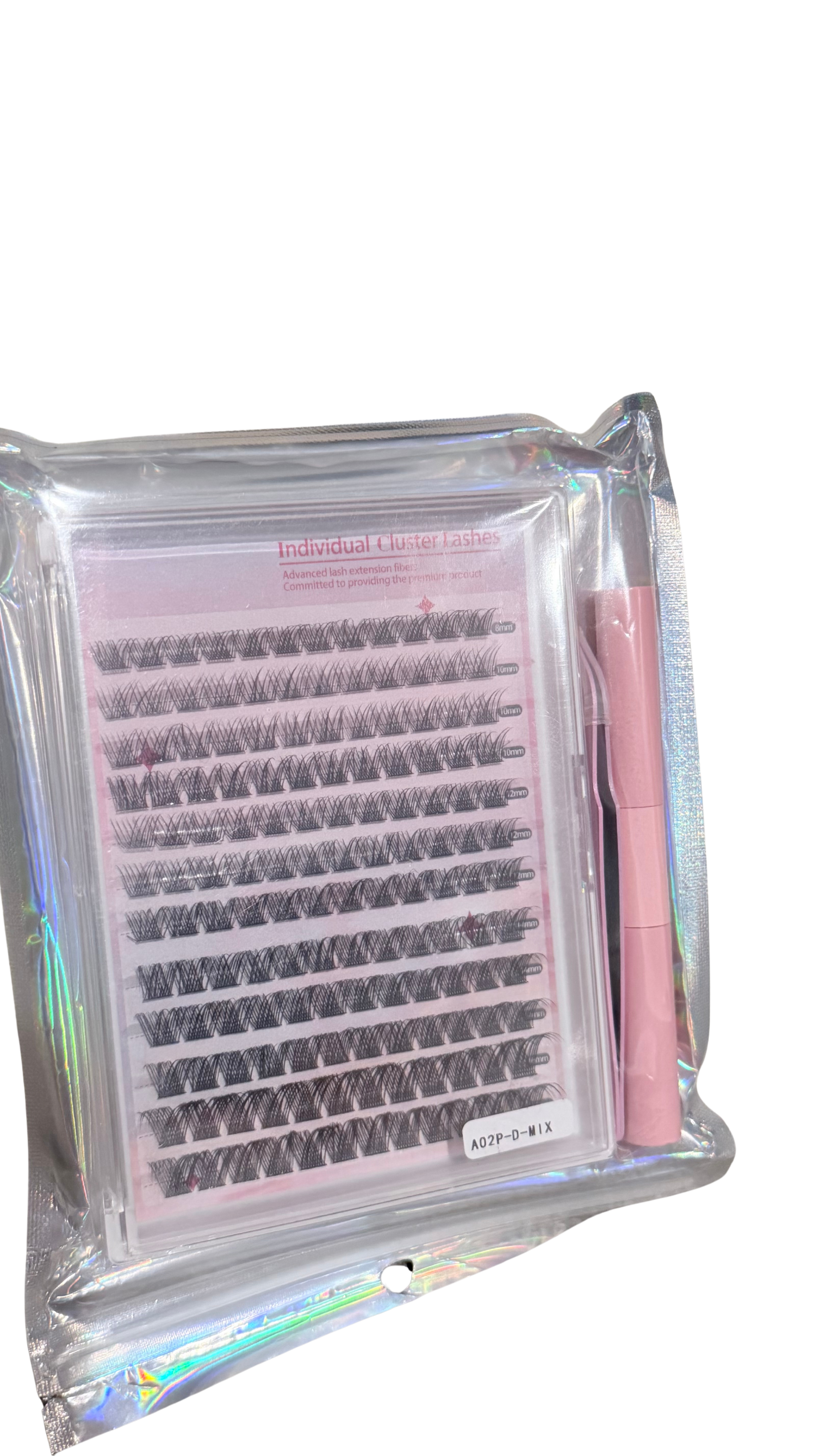 2-Pack of Eyelashes set with applicator
