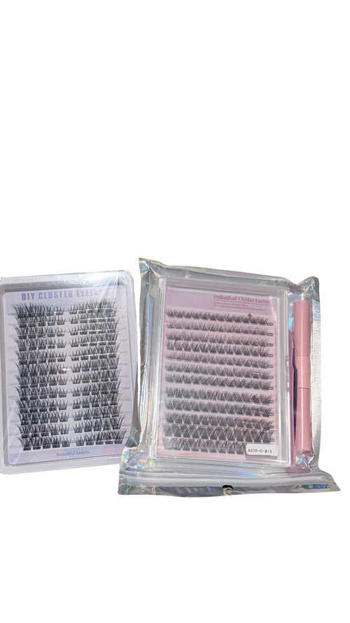 2-Pack of Eyelashes set with applicator